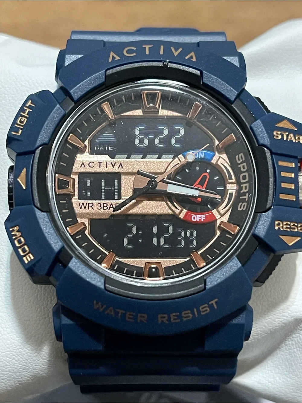 Activa Vord X Invicta Analog Digital Men's Watch - 49mm, Blue (ACW8043-003) new